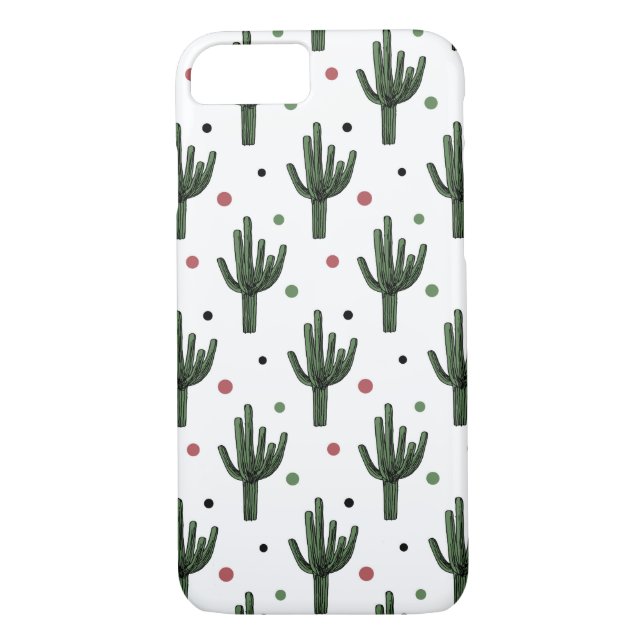 Funda De Case-Mate Para iPhone Cactus (Reverso)