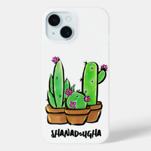 Funda Para iPhone 15 Cactus cactus succulantes