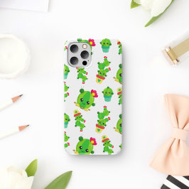 Funda Para iPhone 11 Cactus, Cactus Verde, Patrón Cactus