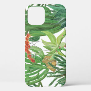 Funda Para iPhone 12 Cactus de acuarela: pintura de patrones sin foco