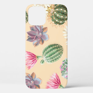 Funda Para iPhone 12 Cactus exitoso: patrón de alto detalle
