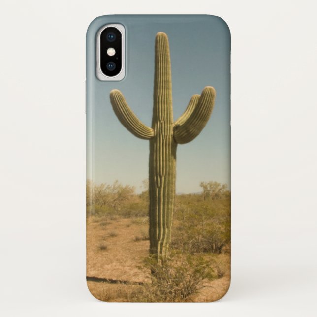 Funda De Case-Mate Para iPhone Cactus solitario (Reverso)