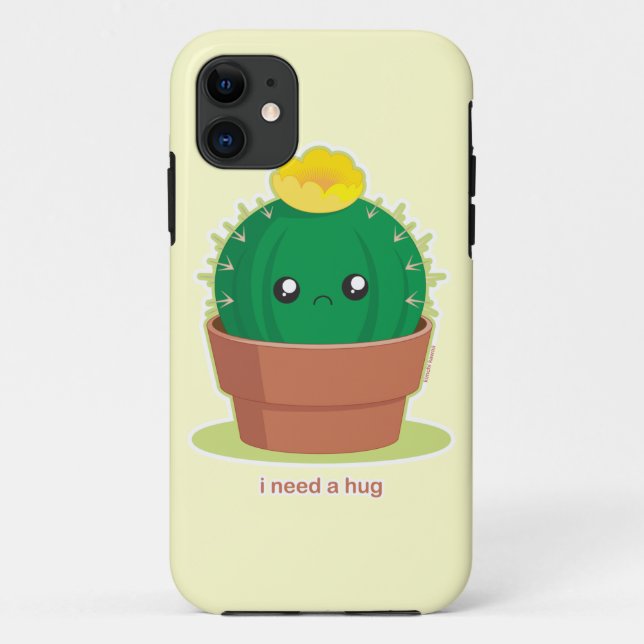 Funda De Case-Mate Para iPhone Cactus solo (Reverso)