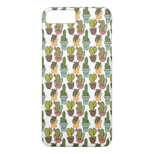 Funda Para iPhone 8 Plus/7 Plus Cactus y Suculentos en las ollas