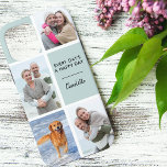 title_seo2 Cada día un día feliz día 4 foto inicia Seafoam<br><div class="desc">Estuche de teléfono personalizado para iphone 12 pro max y muchos otros modelos. El diseño incluye un collage de fotos personalizados con 4 de tus fotos favoritas, tu nombre y la frase positiva "Cada día es un día feliz". La plantilla de fotos está preparada para que usted añada sus fotos,...</div>
