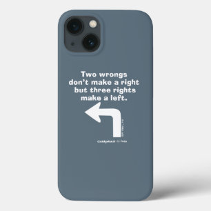 Funda Para iPhone 13 Caddyshack   Two Wrongs Don't Make A Right
