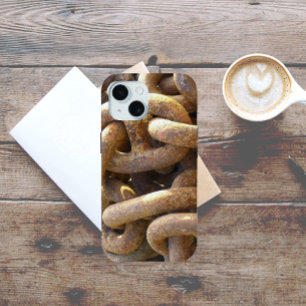 Funda Para iPhone 15 Cadena de anclaje rusto del barco