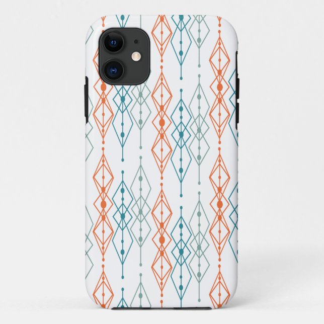 Funda De Case-Mate Para iPhone Cadenas de diamantes (Reverso)