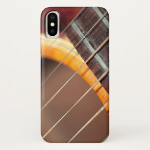Funda Para iPhone X Cadenas de guitarra acústica