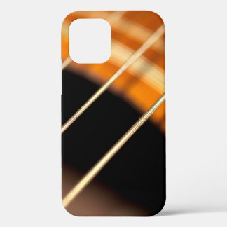 Funda Para iPhone 12 Cadenas De Guitarra Acústica De Vibración Conectad