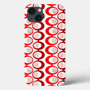 Funda Para iPhone 13 Cadenas de ovario rojo