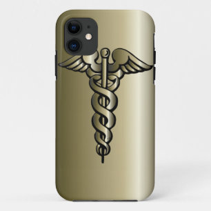 Funda Para iPhone 11 Caduceo - regalos para la enfermera