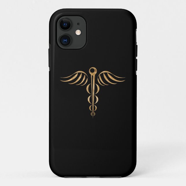 Funda De Case-Mate Para iPhone Caduceus (Reverso)