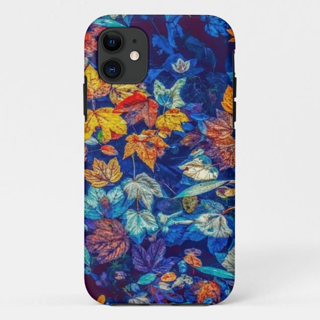Funda De Case-Mate Para iPhone Cae el otoño de las hojas (Reverso)