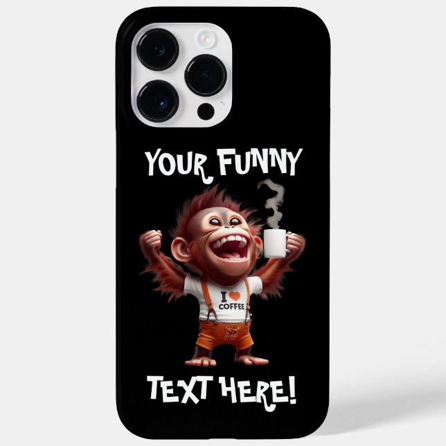 Funda De Case-Mate Para iPhone Café de H H (Reverso)