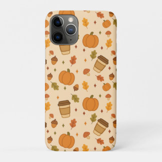 Funda Para iPhone 11 Pro Café de Otoño