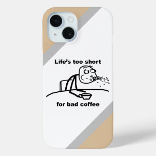 Funda Para iPhone 15 Café malo
