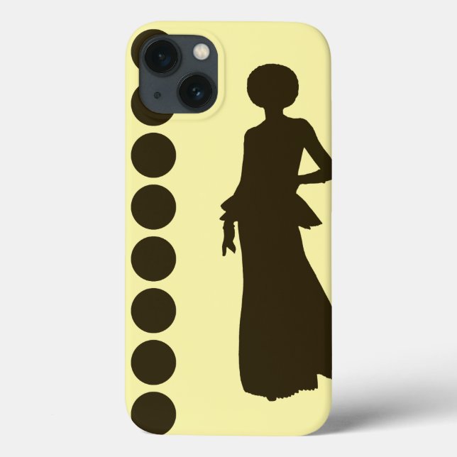 Funda De Case-Mate Para iPhone Café Mocha Cream Neutral Dots Fashion (Reverso)