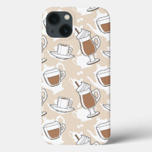 Funda Para iPhone 13 Café, modelo dulce