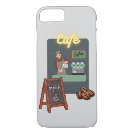 Funda Para iPhone 8/7 Cafe phone case