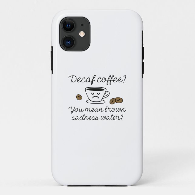 Funda De Case-Mate Para iPhone Café sordo (Reverso)