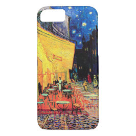 Funda Para iPhone 8/7 Cafe Terrace at Night, Vincent van Gogh, 1888