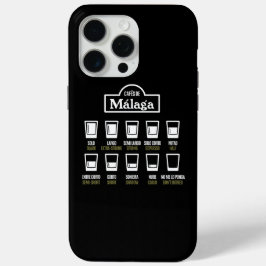 Funda Para iPhone 15 Pro Max Cafés de Málaga