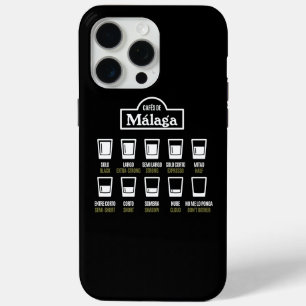 Funda Para iPhone 15 Pro Max Cafés de Málaga