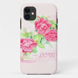 Funda Para iPhone 11 Cafetería Rosas