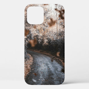 FUNDA PARA iPhone 12 CAÍDA DE HOJAS SECAS