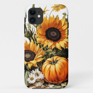 Funda Para iPhone 11 Caída del otoño deja calabaza