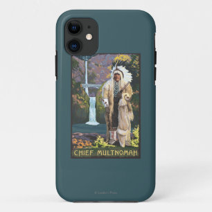 Funda Para iPhone 11 Caídas de Multnomah, OregonChief Multnomah