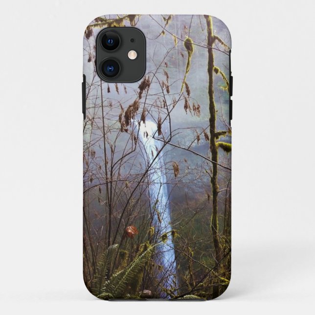 Funda De Case-Mate Para iPhone Caídas de plata sur, OR (Reverso)