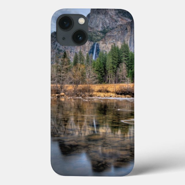 Funda De Case-Mate Para iPhone Caídas escénicas de Yosemite (Reverso)