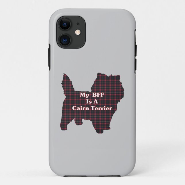 Funda De Case-Mate Para iPhone Cairn Terrier BFF (Reverso)