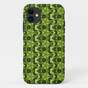 Funda Para iPhone 11 caja abstracta verde loca