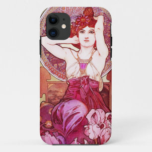 Funda Para iPhone 11 Caja Amethyst del iPhone 5 de Alfonso Mucha