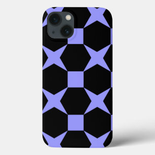 Funda Para iPhone 13 Caja (AZUL) del iPhone 6 de las ESTRELLAS Y de los