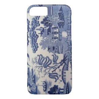 Funda Para iPhone 8/7 Caja azul del siglo XIX tradicional de China del