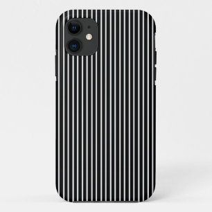 Funda Para iPhone 11 Caja blanca del iPhone de la tela a rayas