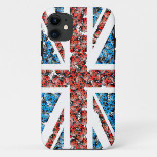 Funda Para iPhone 11 Caja BRITÁNICA del teléfono de la bandera de las