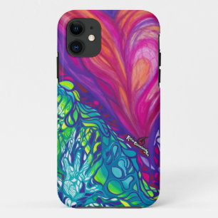 Funda Para iPhone 11 Caja conmovedora del teléfono de los colores
