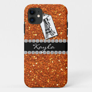 title_seo2 Caja CORALINA del cristal BLING IPHONE 5 del tema