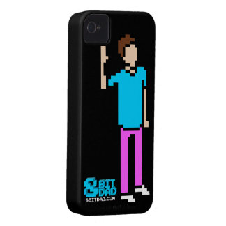 Carcasa Para iPhone 4 Caja de 8 bits negra del iPhone 4 de T&C