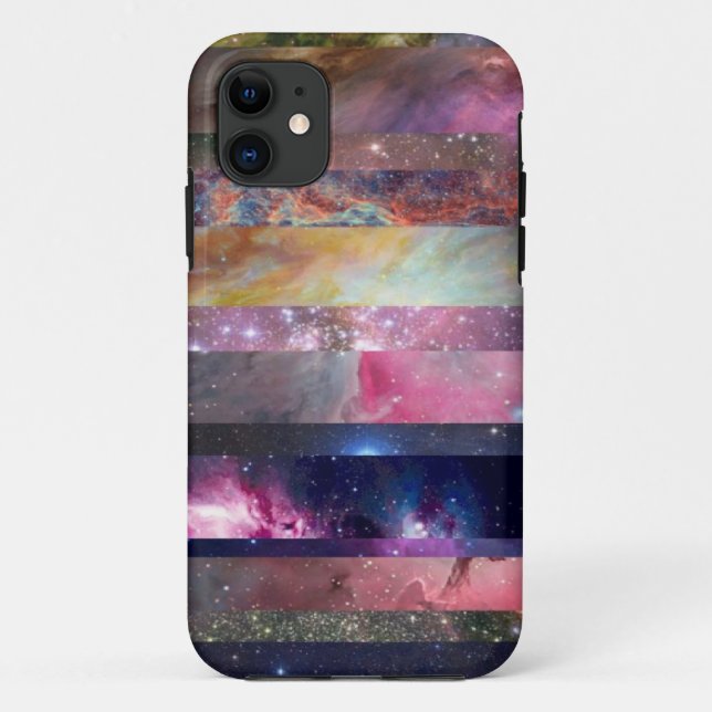 Funda De Case-Mate Para iPhone Caja de la galaxia (Reverso)