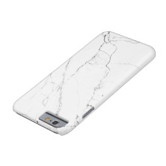 Funda Barely There Para iPhone 6 caja "de mármol" blanca del iPhone 6