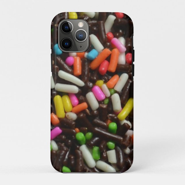 FUNDA DE Case-Mate PARA iPhone CAJA DE RAINBOW SPRINKLES CASOS DE IPHONE (Reverso)