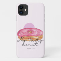 Caja de teléfono de donut