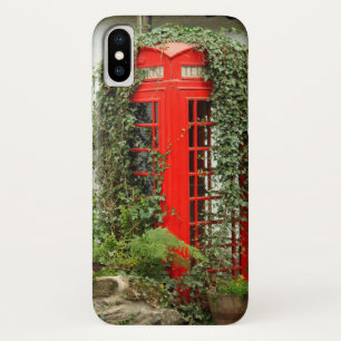 Funda Para iPhone X Caja de teléfonos rojos