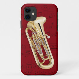 title_seo2 Caja del Euphonium y del teléfono de la música.